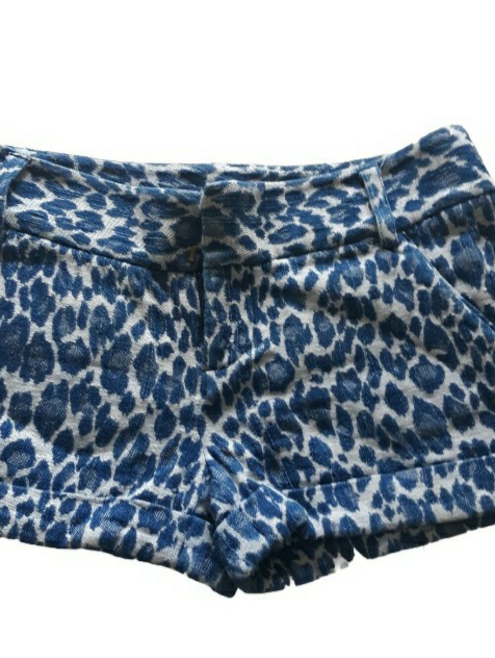 Alice And Olivia Cady Animal Print Shorts 8